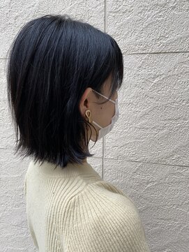 アンカーウェリナ(ANCHOR welina) 外ハネボブ × ニュアンスパーマ◎