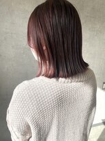 メルシー(merci.)&nbsp;△あいり＊ぱつっとボブ×ピンクブラウン▽