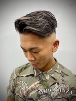 ヒロギンザバーバーショップ 神楽坂店(HIRO GINZA BARBER SHOP)&nbsp;ハイライト&フェードスタイル