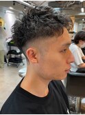 スキンフェード×ツイストスパイラル