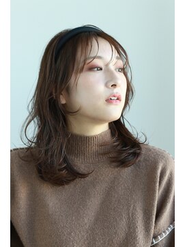 エクリ シセイドウ 麻布十番店(equri×SHISEIDO) 【麻布十番】顔周りレイヤーで柔らかヘア♪