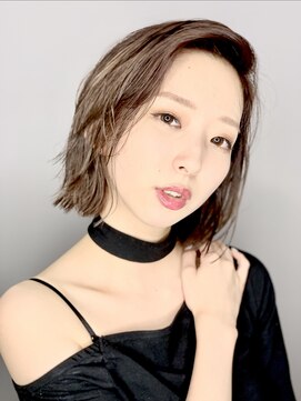 グリッター 泉中央店(GRITTERs) ラフなレイヤーボブ