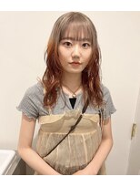チーカ(chica) roots color orange ×silver