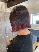 周りの差をつけるインナーカラー