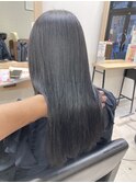 絹髪再現 美髪ストレートヘア(30代後半・くせ毛改善)