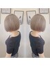似合わせカット＋ハイライト＋艶カラー＋美髪ハリウッドトリートメント￥30000