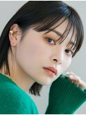 イメチェンヘアスタイル ハッシュカット フルバング 似合わせ