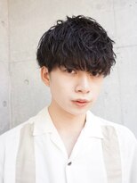 マイロ(mailo) スパイラルパーマ+マッシュ+ツーブロック