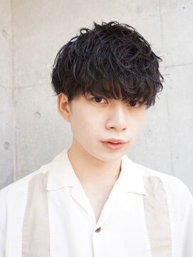 マイロ(mailo) スパイラルパーマ+マッシュ+ツーブロック