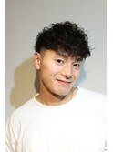 新宿/メンズパーマ/新宿理容室/波巻きパーマ/スパイラルパーマ