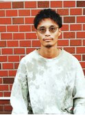 大人黒髪短髪 メンズショートパーマ 辻堂 メンズヘア サーフヘア