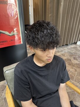 ハルクファースト 札幌(HRK 1st.) ＃メンズ＃波巻きパーマ＃札幌＃スパイラルパーマ＃ショート