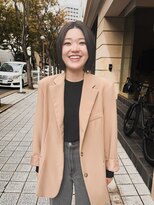 メリケンビューティーパーラー コウベ(MERICAN BEAUTY PARLOR KOBE)&nbsp;似合わせカット大人可愛い20代30代40代黒髪小顔ワンレンボブルフ