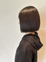 リベラル(liberal) 切りっぱなしボブ　艶髪ストレート【20代/30代/40代】