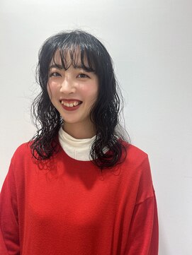 フランズ いわき(FLUNS) ウェーブパーマ