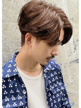 ルシードスタイルバレッタ フォーメン(LUCIDO STYLE BARRETTA for men) センターパート韓国マッシュ大人刈り上げ