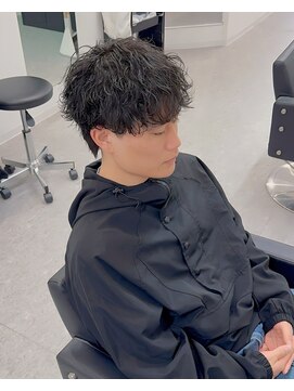 ブライト(BRIGHT) マッシュ波巻きスパイラルパーマ