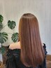 ダメージ補正カラー（イルミナorアディクシー）+トリートメント￥8800