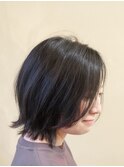 外ハネウルフスタイル