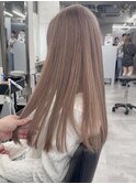 透明感抜群!ミルクティーベージュ ふじゆー
