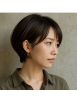 スープレックス ヘアーデザイン(SOUPREX HAIR DESIGN)&nbsp;ナチュラルショートボブ　20代 30代 40代 50代 60代　髪質改善