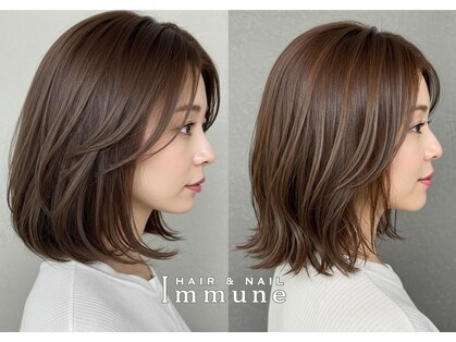 ヘアアンドネイルイミュン(Hair&Nail immune)の写真