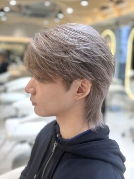 ロンドリメゾン 原宿(Lond re Maison.) men's/メンズ/フェザーパーマ/サーフカール/フェード/ブリーチ