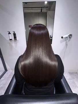 艶髪矯正×髪質改善トリートメント