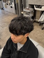 ノイセル 西本町(Noisyle)&nbsp;MEN’S HAIR/波巻ツイストスパイラル/フェザーパーマ/本町y