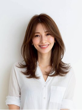 コアフィールド マサコ島田店 大人ガーリー/ダークアッシュ/似合わせカット