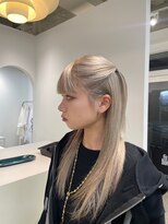 フィット ヒュー 千葉(fit hue) イメチェン/ピンクベージュ/アンブレラカラー/前髪【千葉駅】
