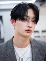 アンサー 原宿(ANSWER)&nbsp;メンズ髪質改善縮毛矯正シースルーセンターパート韓流ヘア