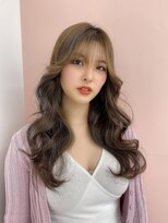テーラヘアー 石岡店(TELA HAIR)&nbsp;オルチャンスタイル・ミルクティーベージュ