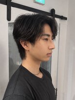 ハクオム 大須(HaKU Homme)&nbsp;メンズフェザーパーマ/メンズパーマ/メンズセンターパート