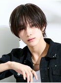 メンズシースルーラウンドマッシュウルフ