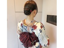 ジュノヘアー(Juno.hair)の雰囲気(浴衣のお着付け&ヘアメイクも受付中!)
