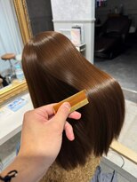 アンドットエス 銀座(and.S) 【髪質改善】縮毛矯正で叶う艶髪美人