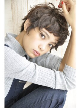 ミルシー(millci) 『millci』ジェンダーレス ラフ&ドライ 小顔効果抜群ショート