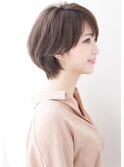 『rue京都』大人可愛いナチュラルショートヘア