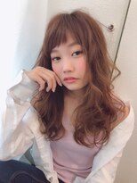 ミューズ 原店(MU-SE)&nbsp;ショートバングゆるふわラッフィロング