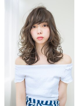 ヘアアンドエステ ヒロイン 西麻布本店(Hair&Esthe HIROIN) うる艶レイヤーミディ『山村雄貴』