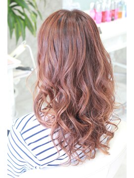 エフエフヘアー(ff hair) back style☆3Dハイライトカラーvol.32