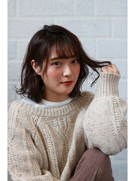 ブリーチ ラボ エーアイ 原宿店(BLEACH LABO Ai) 20代30代40代50代 色っぽふんわりショートの重軽ウェーブヘア♪