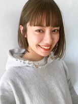 アンアミ キチジョウジ(Un ami Kichijoji) 【Un ami】キレイなワイドバングにパツっとボブ☆衣川順也