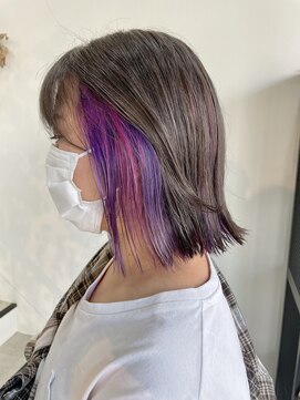 ノア(noa.) 『ハイトーンカラー』マルチパープルデザインカラー