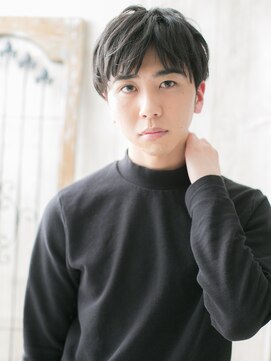 モッズヘア メン 上尾東口店(mod's hair men) ≪mod's men≫マットな質感◎黒髪マニッシュ束感カットQ