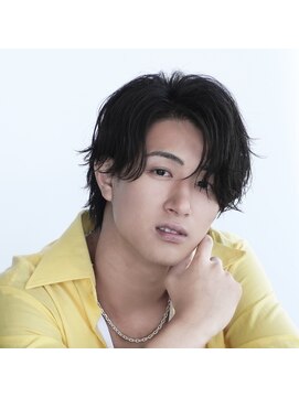 メンズサロン ゴールド 名古屋(GOALD) ミディアムセンターパート