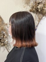 ヘアーアートミュージアム(Hair Art Museum)&nbsp;裾カラー♪ピンクブラウン！！！