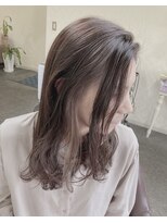 アグリー(agree)&nbsp;インナーカラー×セミミディ