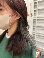 ナンバー エミライ 溝の口(N° emirai)&nbsp;【emirai/根岸】イヤリングカラー×ブルーシルバー